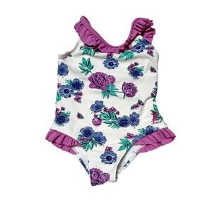 Juicy Couture Floral Swim Suit Size 12-18m